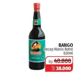 Promo Harga BANGO Kecap Manis 620 ml - Lotte Grosir