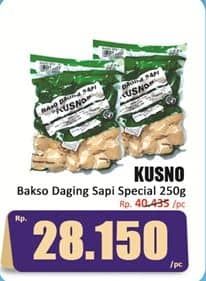 Promo Harga Kusno Bakso Sapi Spesial 250 gr - Hari Hari