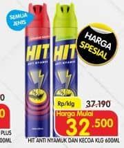 Promo Harga HIT Aerosol All Variants 600 ml - Superindo