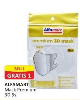Promo Harga Alfamart Masker Duckbill 3D 5 pcs - Alfamart
