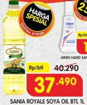 Promo Harga SANIA Royale Soya Oil 1000 ml - Superindo