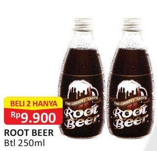 Promo Harga ROOT BEER Minuman Soda per 2 botol 250 ml - Alfamart