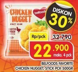 Promo Harga BELFOODS Nugget 500 gr - Superindo