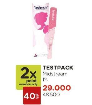 Promo Harga TESTPACK Pregnancy Pack  - Watsons