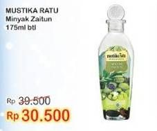 Promo Harga MUSTIKA RATU Minyak Zaitun All Variants 175 ml - Indomaret