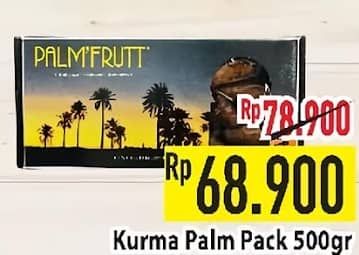 Promo Harga Palm Fruit Kurma 500 gr - Hypermart