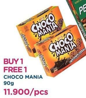 Promo Harga CHOCO MANIA Choco Chip Cookies 90 gr - Watsons