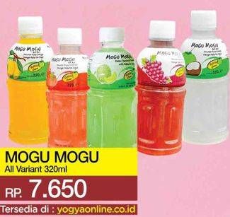 Promo Harga MOGU MOGU Minuman Nata De Coco All Variants 320 ml - Yogya