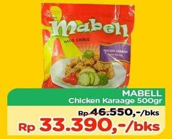 Promo Harga MABELL Chicken Karaage 500 gr - TIP TOP