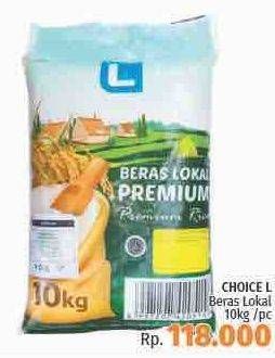 Promo Harga Save L Beras Lokal Premium 10 kg - LotteMart