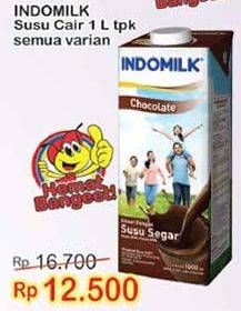 Promo Harga INDOMILK Susu UHT All Variants 1000 ml - Indomaret