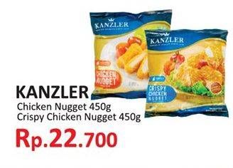 Promo Harga KANZLER Chicken Nugget Original, Crispy 450 gr - Yogya