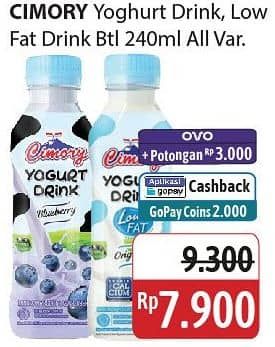 Promo Harga Cimory Yogurt Drink/Cimory Yogurt Drink Low Fat  - Alfamidi