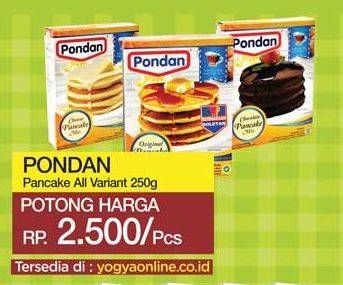 Promo Harga Pondan Pancake Crepes All Variants 250 gr - Yogya