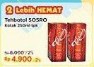 Promo Harga Sosro Teh Botol per 2 pcs 250 ml - Indomaret