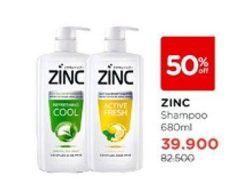 Promo Harga Zinc Shampoo 680 ml - Watsons