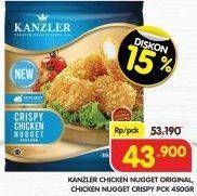 Promo Harga Kanzler Chicken Nugget Crispy, Original 450 gr - Superindo