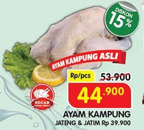 Promo Harga Ayam Kampung 500 gr - Superindo