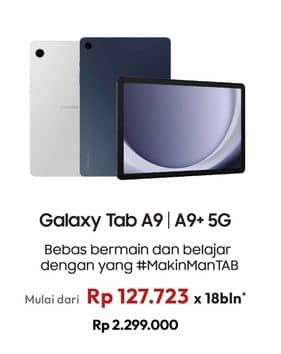 Promo Harga Samsung Galaxy Tab A9/A9+ 5G  - Erafone