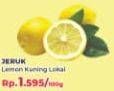 Promo Harga Jeruk Lemon Lokal per 100 gr - Yogya