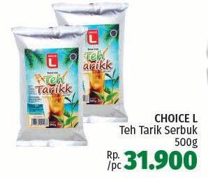 Promo Harga CHOICE L Teh Tarik 500 gr - LotteMart