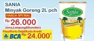 Promo Harga SANIA Minyak Goreng 2000 ml - Indomaret