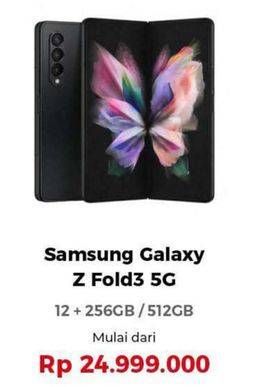 Promo Harga SAMSUNG Galaxy Z Fold3 5G  - Erafone