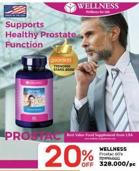 Promo Harga WELLNESS Prostac 60 pcs - Guardian
