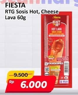 Promo Harga Fiesta Ready To Go Hot Lava, Cheesy Lava 60 gr - Alfamart