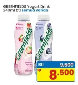 Promo Harga Greenfields Yogurt Drink All Variants 250 ml - Indomaret