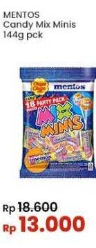 Promo Harga Mentos Candy Mix Minis 144 gr - Indomaret