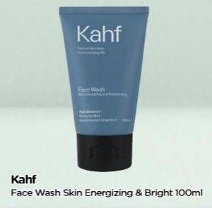 Promo Harga KAHF Face Wash Skin Energizing And Brightening 100 ml - TIP TOP