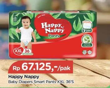 Promo Harga Happy Nappy Smart Pantz Diaper XXL36 36 pcs - TIP TOP