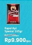 Promo Harga Kapal Api Kopi Bubuk Special 165 gr - Alfamart