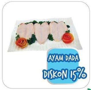 Promo Harga Ayam Dada per 100 gr - Yogya