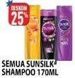 Promo Harga SUNSILK Shampoo Black Shine, Thick Long, Soft Smooth 170 ml - Hypermart