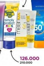 Promo Harga BANANA BOAT Sunscreen Lotion Kids SPF 50  - Watsons