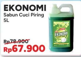 Promo Harga Ekonomi Pencuci Piring Power Liquid 5000 ml - Indomaret