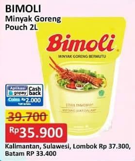 Promo Harga Bimoli Minyak Goreng 2000 ml - Alfamart