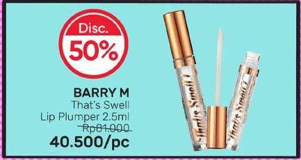 Promo Harga Barry M Thats Swell! Lip Plumper Clear 2 ml - Guardian