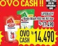Promo Harga LIFEBUOY Body Wash All Variants 450 ml - Hypermart