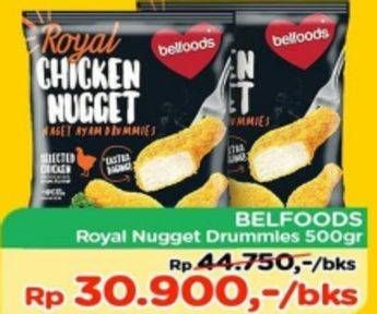Promo Harga BELFOODS Royal Nugget 500 gr - TIP TOP