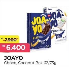 Promo Harga BISKIES Joayo Choco, Coconut 67 gr - Alfamart