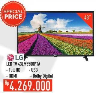 Promo Harga LG 43LM5500PTA FHD TV  - Hypermart