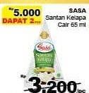 Promo Harga SASA Santan Cair 65 ml - Giant