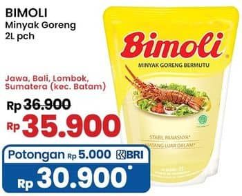 Promo Harga Bimoli Minyak Goreng 2000 ml - Indomaret