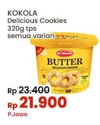 Promo Harga Kokola Delicious Cookies All Variants 320 gr - Indomaret