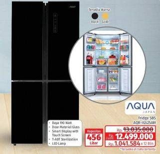 Promo Harga Aqua AQR-IG525AM Multidoor Refrigerator  - Lotte Grosir