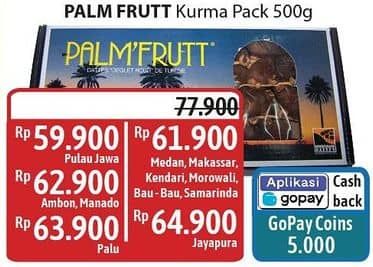 Promo Harga Palm Fruit Kurma 500 gr - Alfamidi