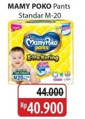 Promo Harga Mamy Poko Pants Xtra Kering M20 20 pcs - Alfamidi